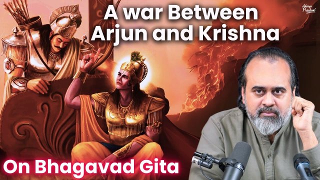 A war between Arjun and Krishna || Acharya Prashant, on Bhagvad Gita (2019)