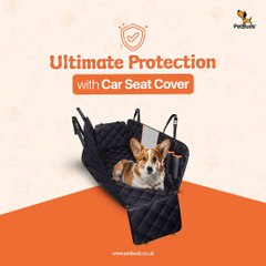 Car Seat Cover For Dogs  Nonslip & Waterproof Cover For Bench Back Seat