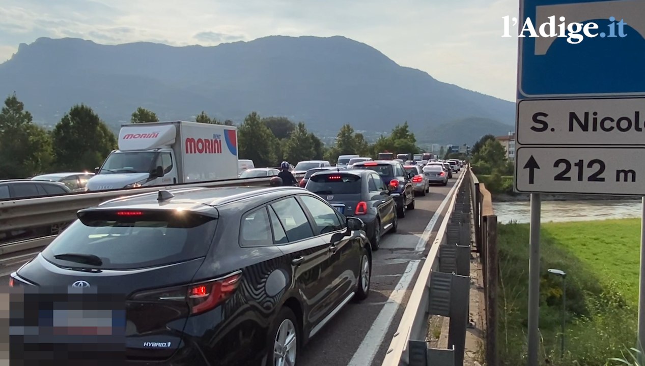 Tangenziale chiusa per il cantiere di Ravina: ecco come ? andata la prima mattina