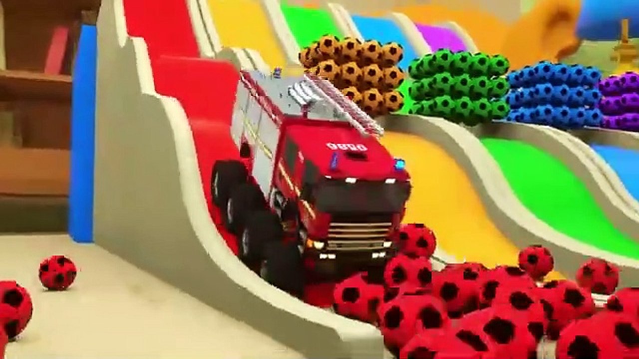 Rain Rain Go Away + Wheels On the Bus - Soccer ball shaped wheels - Baby Nursery Rhymes & Kids Songs