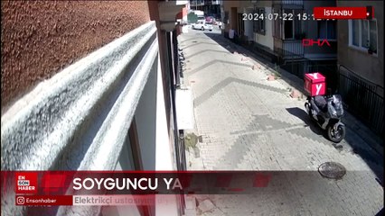 İstanbul'da elektrikçi ustasıyım diyerek girdiği evleri soyan şüpheli yakalandı