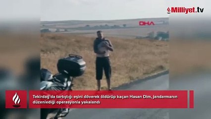 Eşini döverek öldürdü, oğlunu aradı: Eve git bak...