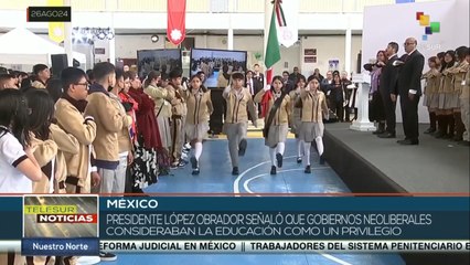 AMLO celebró el regreso a clases de educación básica