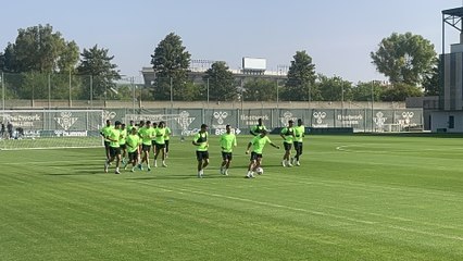 Entrenamiento del Real Betis