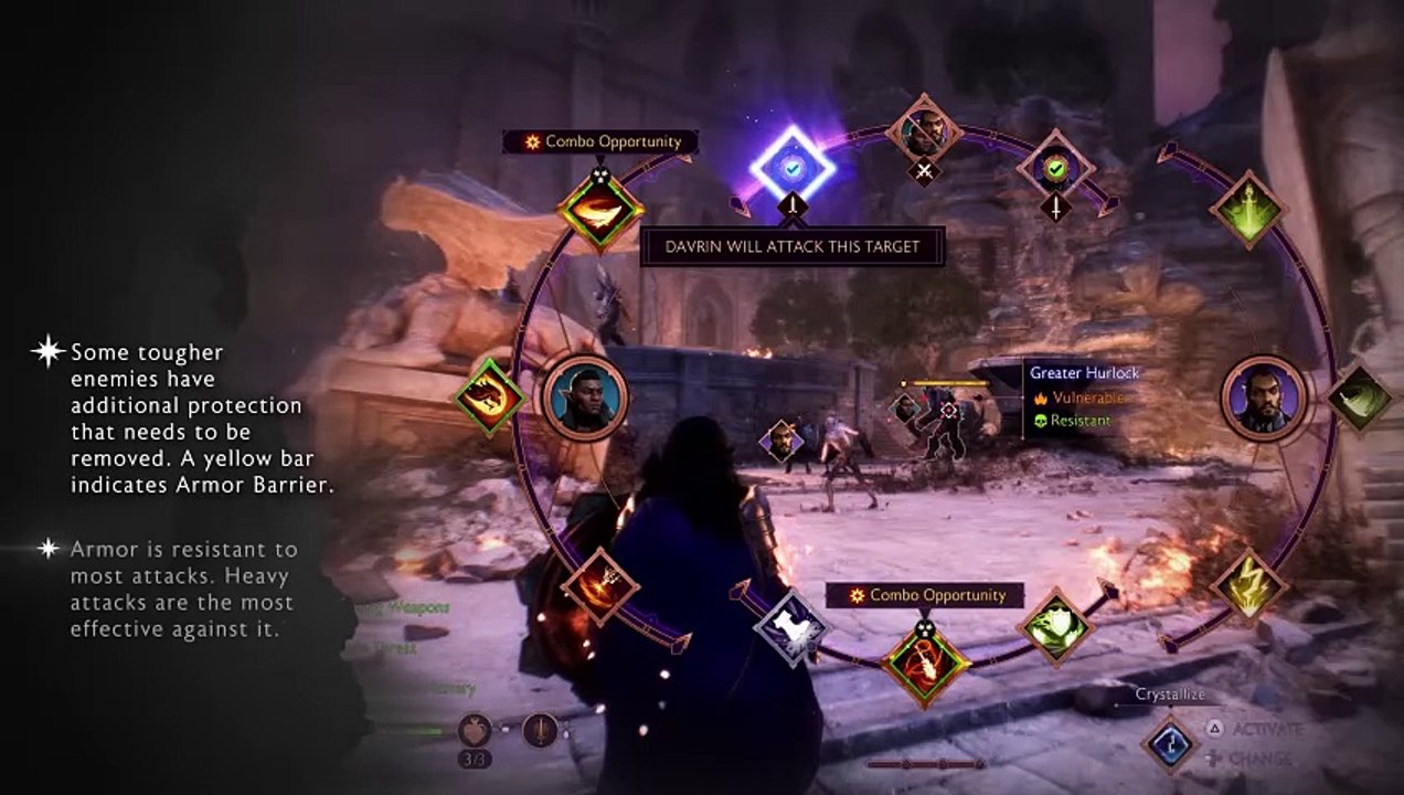 Dragon Age The Veilguard - High-Level Combat Parts 1-4 Video