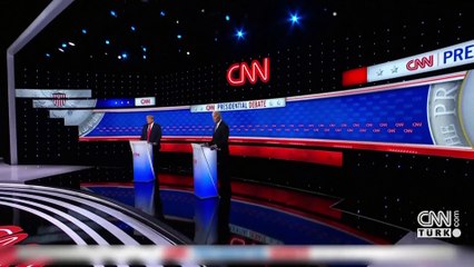 Harris-Trump arasında mikrofon krizi | VİDEO HABER