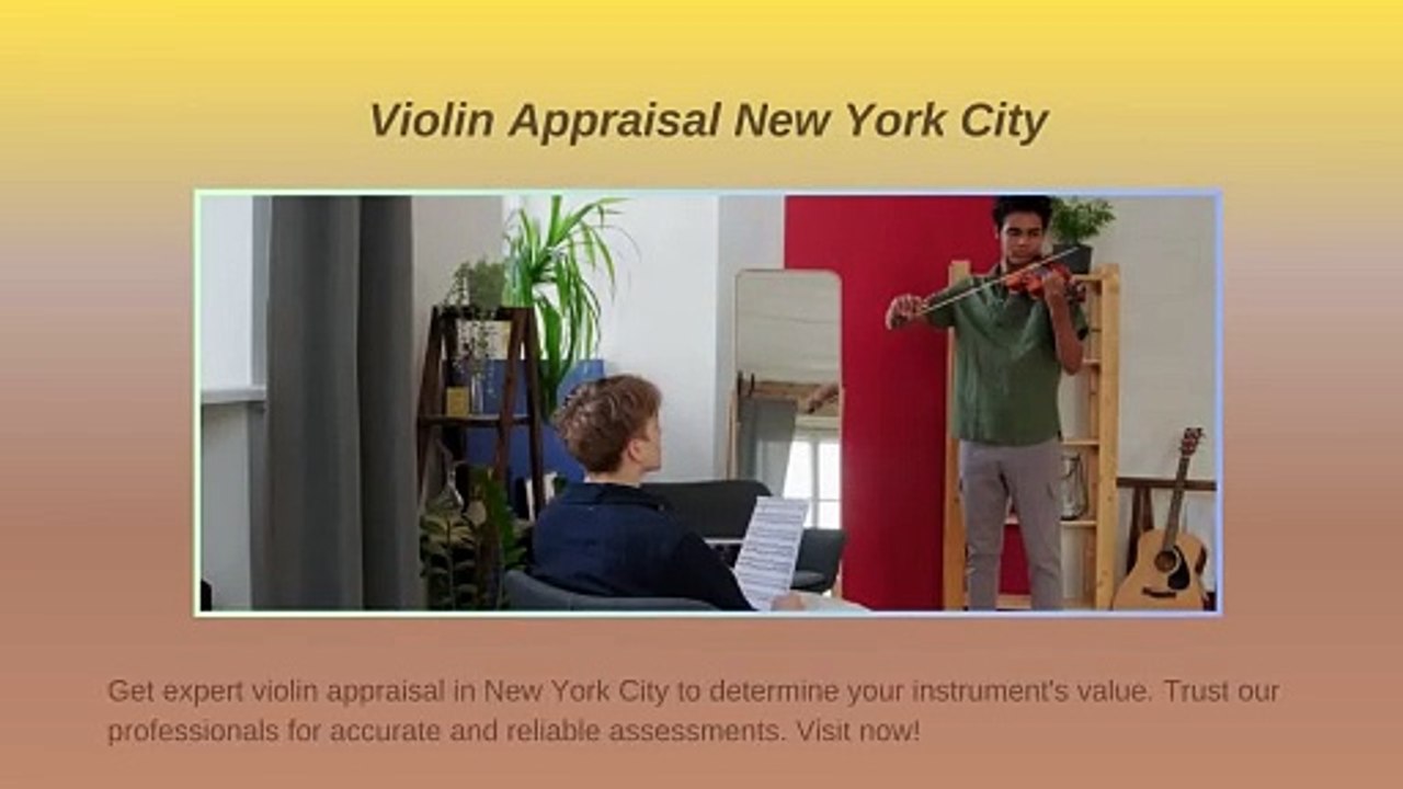Violin Appraisal New York City