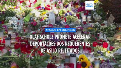 下载视频: Scholz promete acelerar deportações dos requerentes de asilo rejeitados após ataque em Solingen