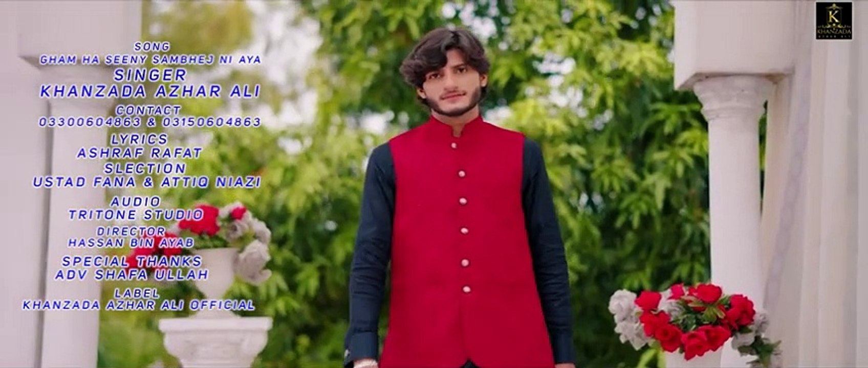 Gham Ha Seeny Sambhej Ni Aya - Khanzada Azhar Ali - New Song 2024 - Khanzada Azhar Ali Official