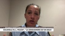 Colonelle Marie-Laure Pezant : «La gendarmerie est en deuil»