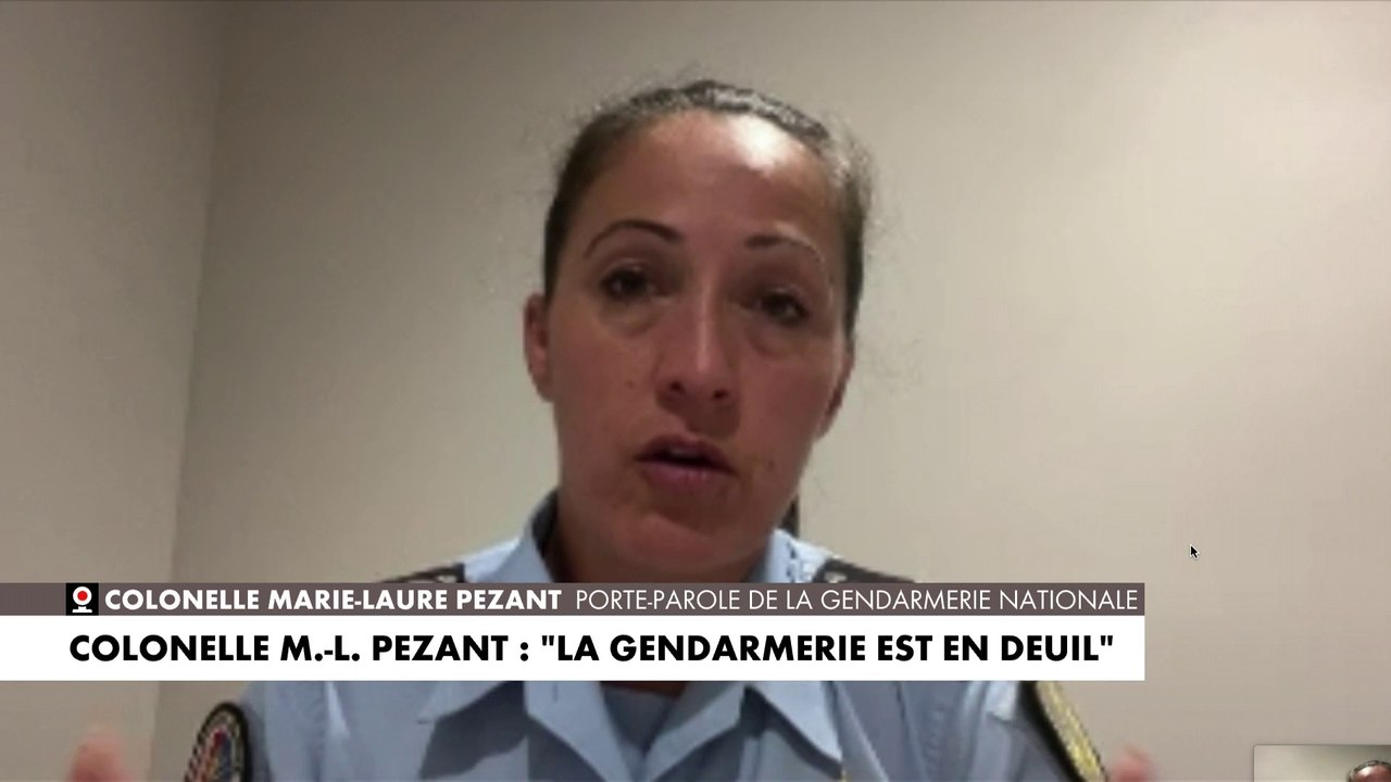Colonelle Marie-Laure Pezant : «La gendarmerie est en deuil»
