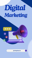 Blue and White Modern Digital Marketing Mobile Video (1)