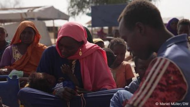 Sudan war: Refugees fleeing to Chad face bleak conditions