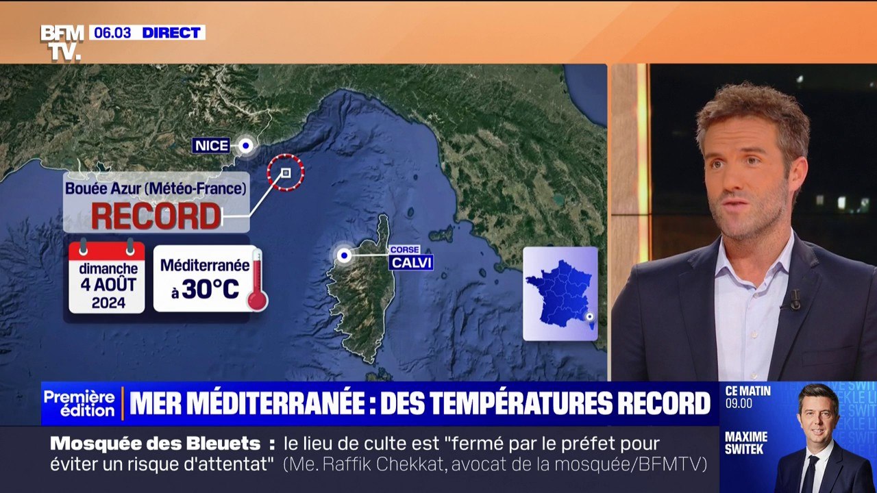 Méditerranée: pour la première fois, une bouée...