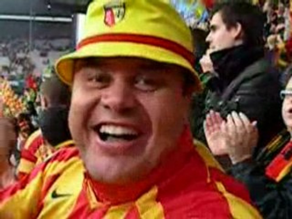 supporters heureux kop RC Lens