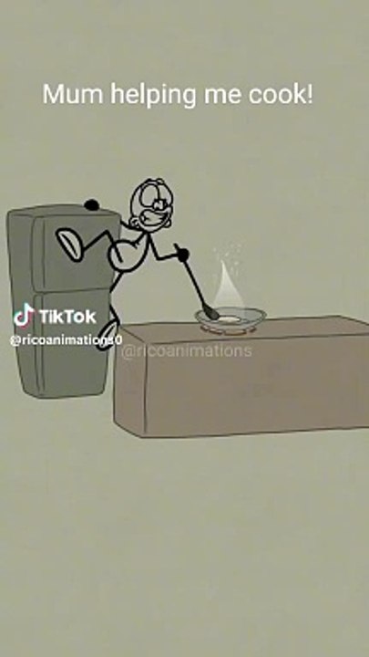 mum helping me cook!  #funnyvideos #funnymemes #viral #ricoanimations0 #memes #funny #fyp #foryoupage #mumsoftiktok
