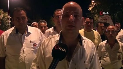 Otobüs şoförüne ''far'' dayağı kamerada