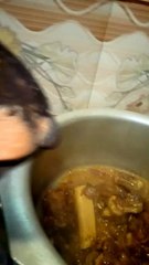 adding a tomato paste