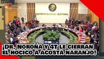 ¡VE! ¡Noroña y la 4T le cierra el hocico a Acosta Naranjo por atacar a la aplanadora legislativa 4T!