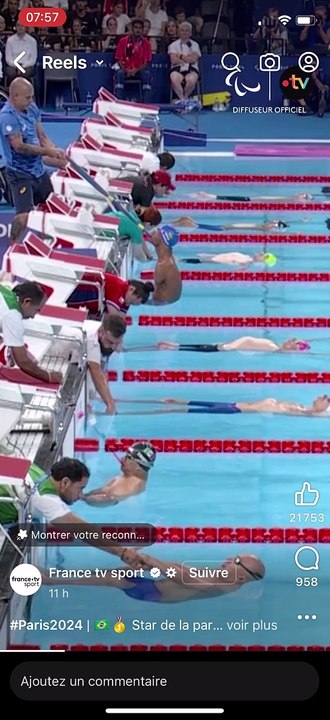 Ce nageur des Jeux paralympiques est juste génial... Gabriel Araujo