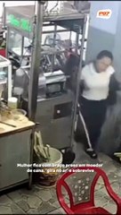 Mulher fica com braço preso em moedor de cana, 'gira no ar' e sobrevive