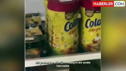 Parayı cebine koyup markete gitti! Küba'da bir aylık doktor maaşıyla bakın neler alınabiliyor