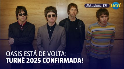 Oasis está de volta com turnê marcada para 2025