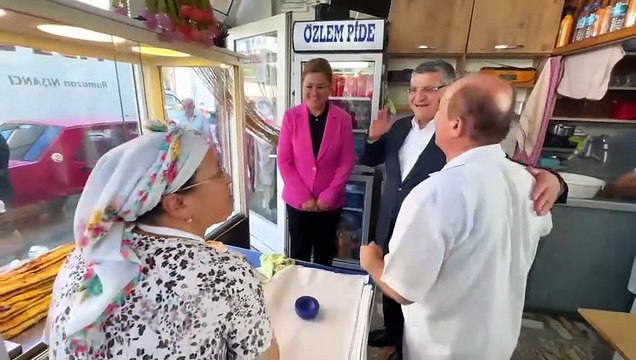 Sinop Valisi ve İl Emniyet Müdüründen esnaf ziyareti