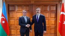 Dışişleri Bakanı Fidan, Azerbaycan Dışişleri Bakanı Ceyhun Bayramov ile Ankara’da bir araya geldi