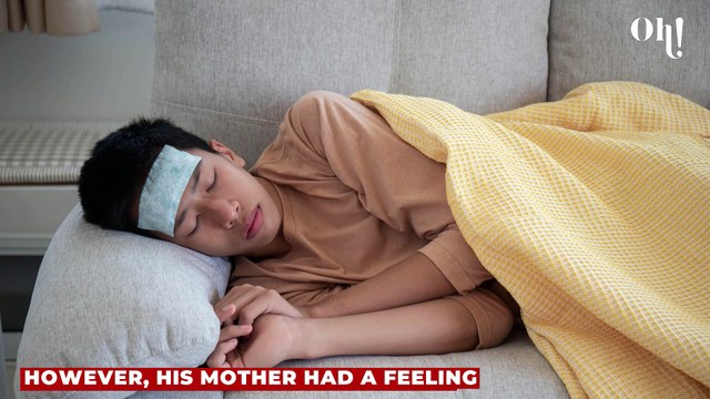 14-year-old boy diagnosed with lymphoma after his mother believed he had a 100-day cough