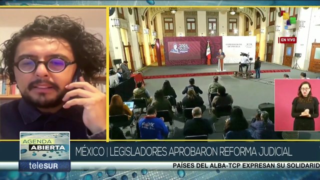 Legisladores aprueban la reforma judicial impulsada por Pdte. AMLO
