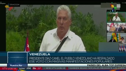 Descargar video: Países del ALBA-TCP apoyan a Nicolás Maduro como presidente reelecto