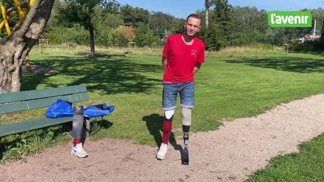 Amputé des deux jambes et sportif au quotidien
