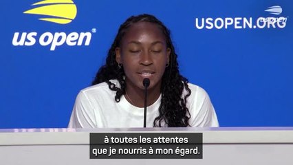 US Open - Gauff : "Je n'ai rien à prouver à personne"