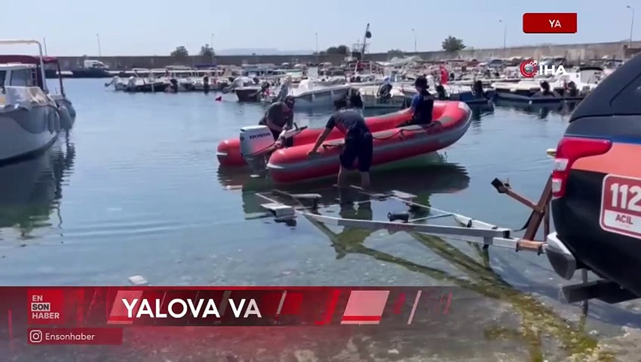 Yalova Valiliği’nden denizde kaybolan 2 kişiyle ilgili açıklama yaptı