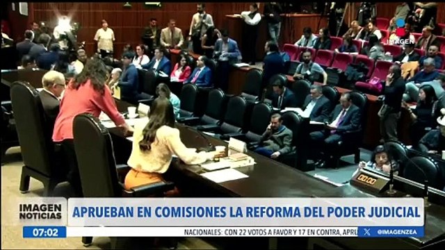 Aprueban en comisiones la reforma al Poder Judicial