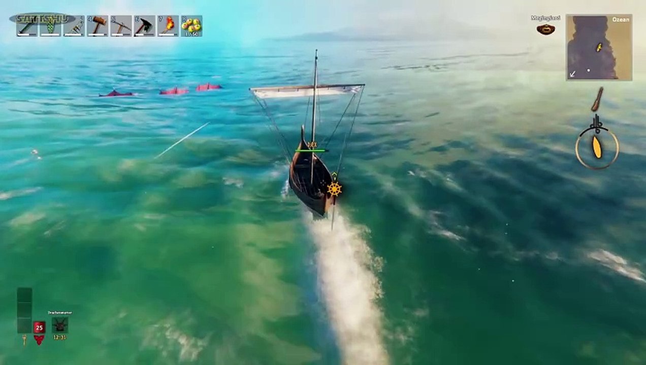 Die einzige Seeschlange die wir in diesem Playthrough gesehen haben. | Valheim | Ep. 15