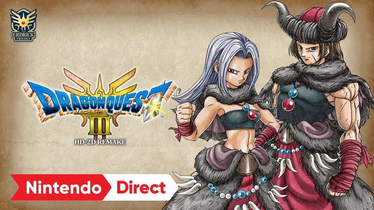 Dragon Quest III HD-2D Remake - Trailer Nintendo Direct 27.08.2024