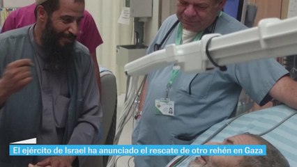 El encuentro entre la familia y el rehén rescatado en Gaza por el ejército israelí