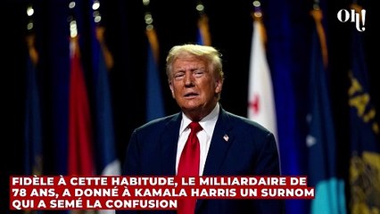 Le surnom donné par Donald Trump à Kamala Harris sème la confusion, voici ce qu'il signifie