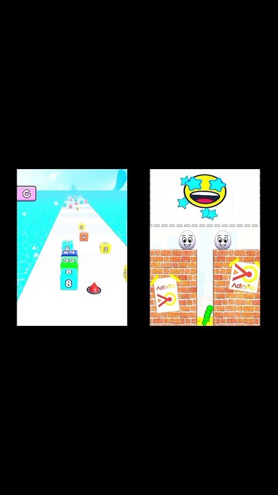 Draw To Smash vs Jelly Tube Run 2048 ASMR Games | All Levels ASMR Gameplay | Satisfying Games