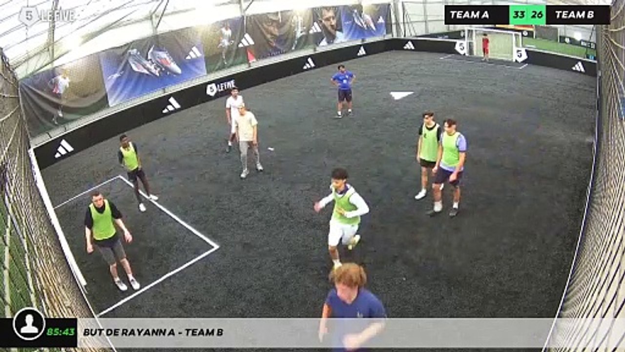 But de Rayann A - Team B