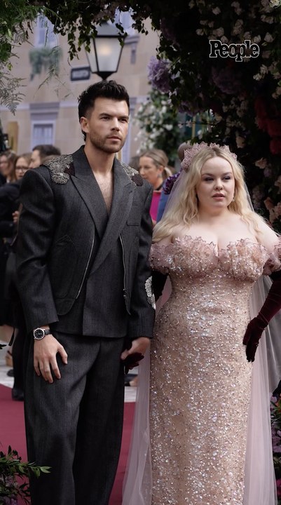 Luke Newton and Nicola Coughlan on the Red Carpet at Bridgerton London Screening