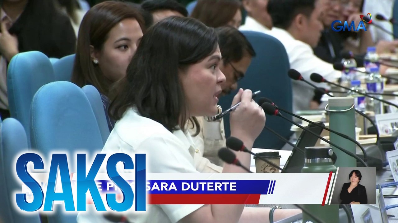 VP Sara Duterte at ilang kongresista, nagkainitan sa pagdinig sa budget ng OVP; presentation ng budget, ipinagpaliban sa Sept. 10 | Saksi