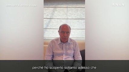 Bruno Vespa contestato da Gracis, ora replica: "Sei solo un odiatore"