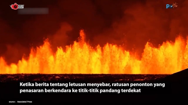 Letusan Hebat Gunung Berapi di Islandia