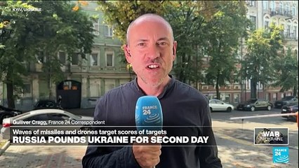 Deadly Russian strikes pound Ukraine for 2nd day