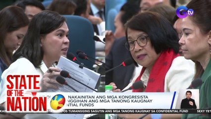 State of the Nation (Part 1 & 2) Budget hearing ng OVP sa Kamara; ICYMI: ASF vaccination, atbp.