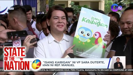 Editor ng "Isang Kaibigan" ni VP Sara Duterte, nais malaman ni Kabataan Party-list Rep. Raoul Manuel | SONA