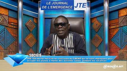 Gbi de Fer félicite les structures du GBÊKÊ pour leur engagement envers les jeunes durant les vacances.